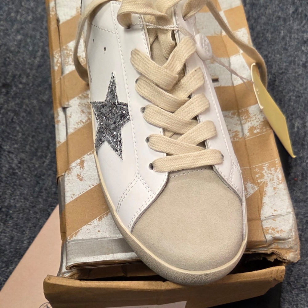 Fashion retro star Sneakers Sz. 39/9Us (Women)